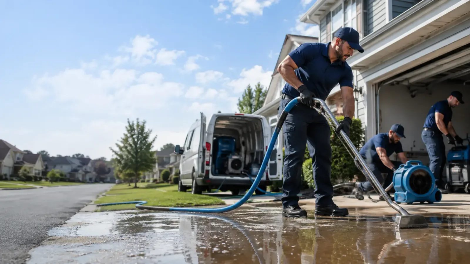 Flood Damage Restoration in Mellott, IN